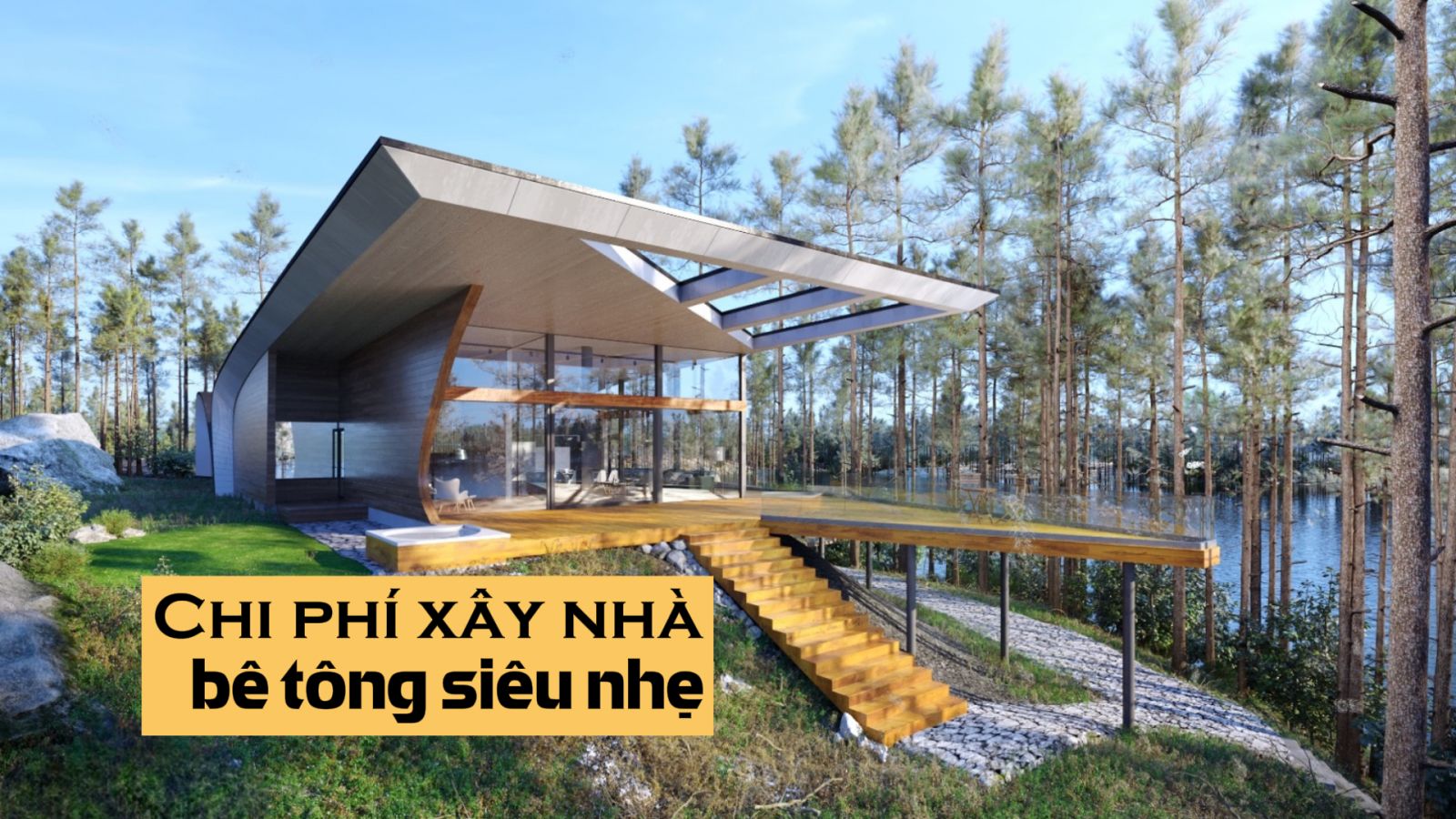 Tính chi phí xây nhà bằng vật liệu nhẹ siêu tiết kiệm